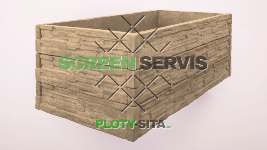 58564-bb - zvyseny zahon stipany kamen piskovec